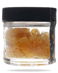 Image of Garlic Jam Mixed CBD Live Resin 14 Gram Baller Jar.