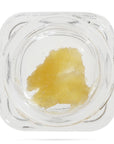 Image of a glass jar containing 1 gram of CBG Sugar Wax.