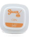 Image of Sauce Warehouse CBN Isolate lid label.
