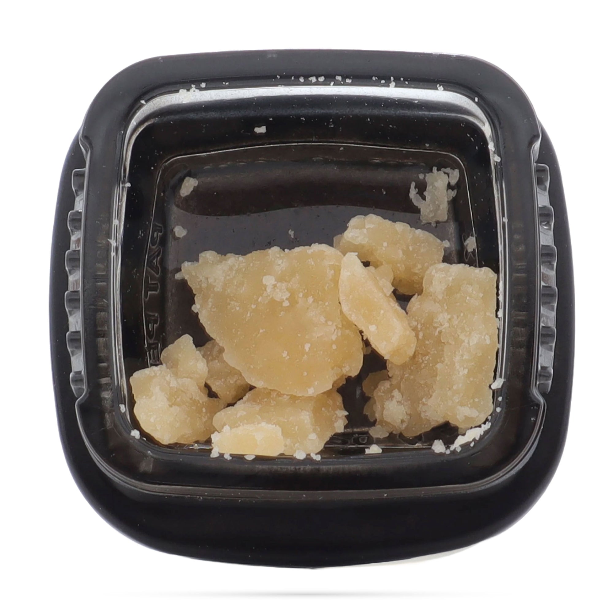 Image of a Calyx jar containing 1 gram of Lifter CBD Wax.