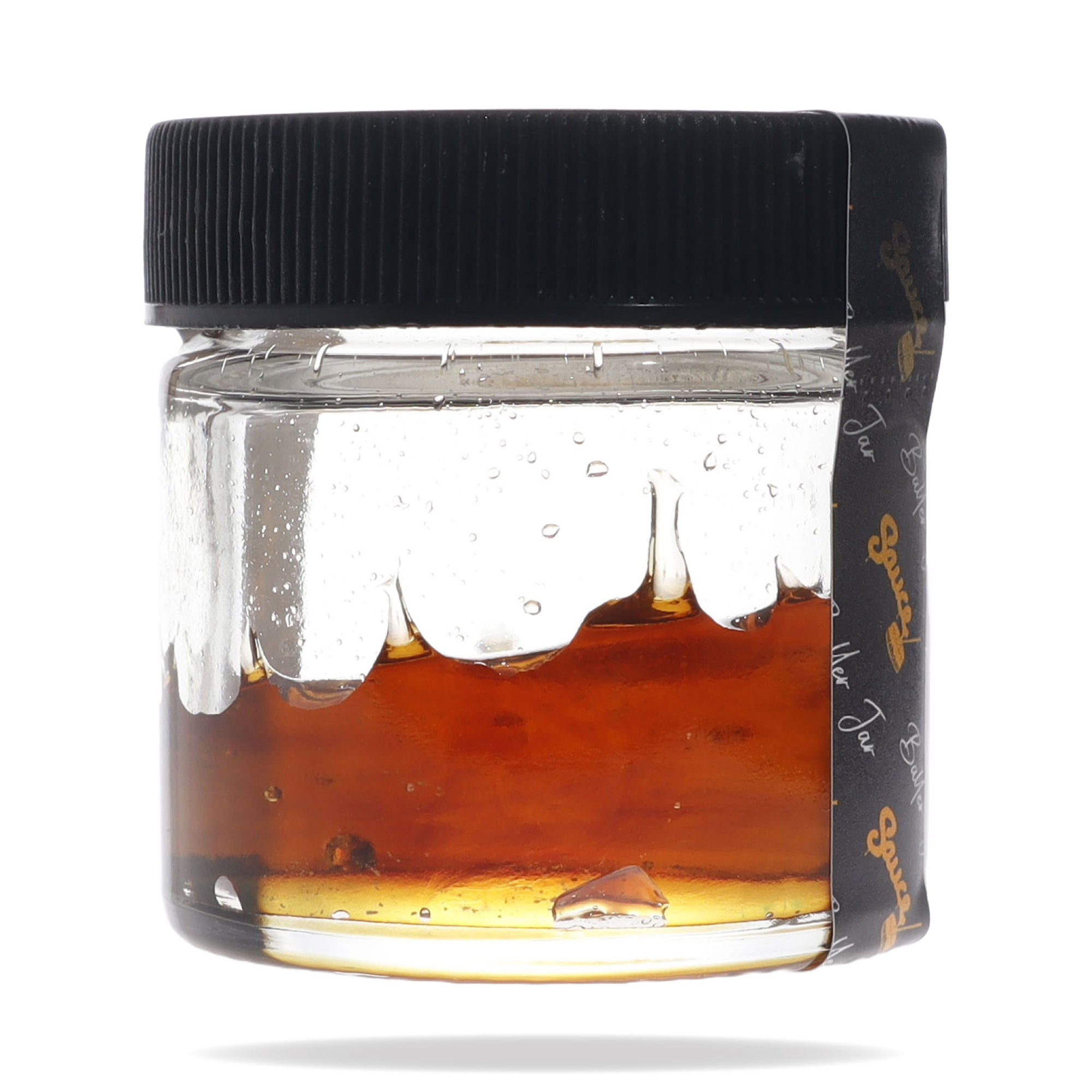 Image of Super Sour Space Candy CBDa Shatter 14 Gram Baller Jar.