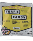Image of Terp's Candy Citrus Berry 3pc pouch.