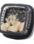 Image of a Calyx jar containing 1 gram of Tropical Blast CBD Wax.